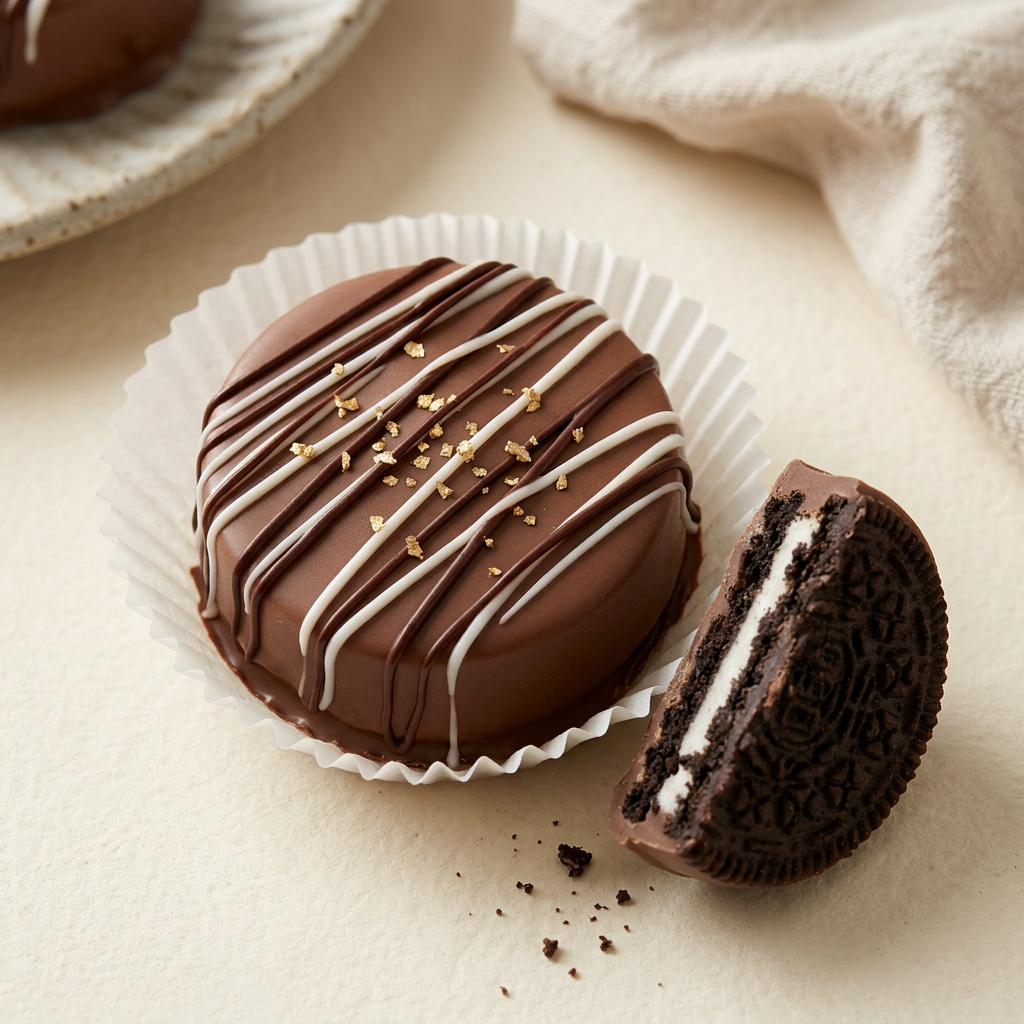 Chocolate-Dipped Oreo